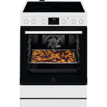 Electrolux LKR64022AW klaaskeraamiline pliit 60 cm, 7 f-ni