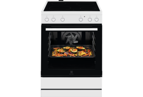 Electrolux LKR62001CW klaaskeraamiline pliit 60 cm, 7 f-ni