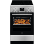 Electrolux LKR564255X klaaskeraamiline pliit 50 cm,  auruf-n, 9 f-ni, roostevaba teras