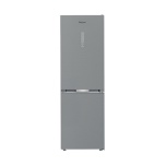 Whirlpool WHK26362XP5E Dual No Frost kombikülmik 186,5 cm, müratase vaid 35 dB, roosetvaba teras
