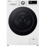 LG F2WR708S3W kitsas sügavusega 47,5 cm, otseajamiga, invertermootoriga pesumasin 8 kg, 1200 p/m, auruf-n, Wifi, AddWash, A-10% energia tarbimine