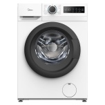 Midea MF110W80BA10/W-HR  invertermootoriga kitsas 47,5 cm pesumasin 8 kg, 1400 p/m, auruf-n,  Add Wash