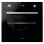 Candy FCM676BFR pürolüüsiga integreeritav elektriahi, 9 f-ni, 65 l, must
