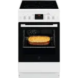 Electrolux LKR 560200W klaaskeraamiline pliit 50 cm, 8 f-ni, auruf-n