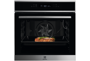 Electrolux  COE7P31X pürolüüsiga  integreeritav elektriahi 10 f-ni, must