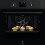 Electrolux  EOD4P57H pürolüüsiga integreeritav elektriahi 9 f-ni, auruf-n, must