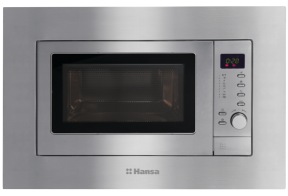 Hansa AMG20IFH integreeritav grilliga mikrolaineahi 20 l, roostevaba teras