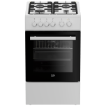 Beko FSE52029DWD gaasipliit elektriahjuga 50 cm, 6 f-ni
