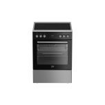 Beko FBE67301XCS klaaskeraamiline pliit 60 cm, 6 f-ni, 72 l, roostevaba teras