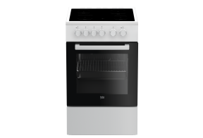 Beko FSS57000 GW klaaskeraamiline pliit 50 cm, 4 f-ni