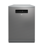 Beko DFN 38530X nõudepesumasin invertermootoriga 15 komplekti,  43 dB, roostevaba teras