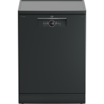 Beko BDFN26526AQ nõudepesumasin 15 komplekti, 3 korvi, 43 dB, antratsiit/must