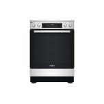 Whirlpool WS68V8CCX klaaskeraamiline pliit 60 cm,  8 f-ni, roostevaba teras