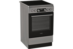 Whirlpool WS5V8CCX/E klaaskeraamiline pliit 50 cm, 8 f-ni, roostevaba teras