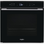 Whirlpool W7 OM4 4S1 P BL integreeritav pürolüüs elektriahi, 16 f-ni, must 