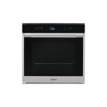 Whirlpool W7 OM4 4S1 P pürolüüsiga integreeritav elektriahi 16 f-ni, roostevaba teras/must