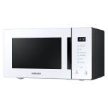 Samsung MG23T5018CW grilliga mikrolaineahi, 23 l, 800 W, grill 1100 W, valge klaas, Crispy Plate lisatarvik