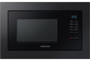 Samsung MG23A7013CB integreeritav mikrolaineahi 23 l, grill, must klaas