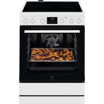 Electrolux LKR64020AW klaaskeraamiline pliit 60 cm, 6 f-ni