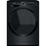 Hotpoint NDD 11725 BDA EU sügavusega 60,5 cm pesumasin-kuivati 11/7 kg, 1600 p/m, must