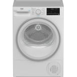 Beko B3T42242 soojuspumbaga pesukuivati 8 kg, auruf-n, sügavusega 60,5 cm