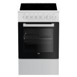 Beko FSM57100 GW klaaskeraamiline pliit 50 cm, 7 f-ni