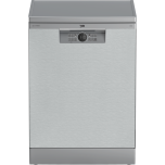 Beko BDFN 26520XQ nõudepesumasin 15 komplekti, 46 dB, roostevaba teras