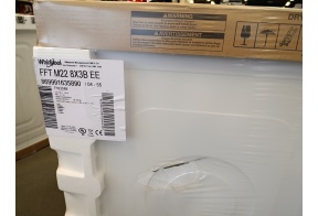 Defekt Whirlpool FFT M22 8X3B EE soojuspumbaga pesukuivati 8 kg