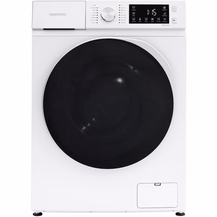 Daewoo DWD-MV1011_5  kitsas 41 cm pesumasin 6 kg, 1000 p/m, A-10% energia tarbimine, auruf-n