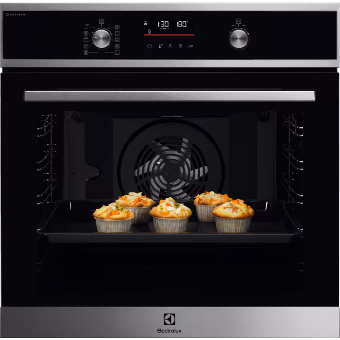 Electrolux  EOD6P66WX pürolüüsiga integreeritav elektriahi, roostevaba teras, 8 f-ni, auruf-n, WiFi