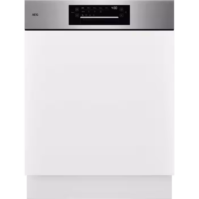 AEG GT9200A2SNM integreeritav esipaneeliga nõudepesumasin 14 komplekti, ülivaikne 38 dB, 3 korvi, roostevaba teras