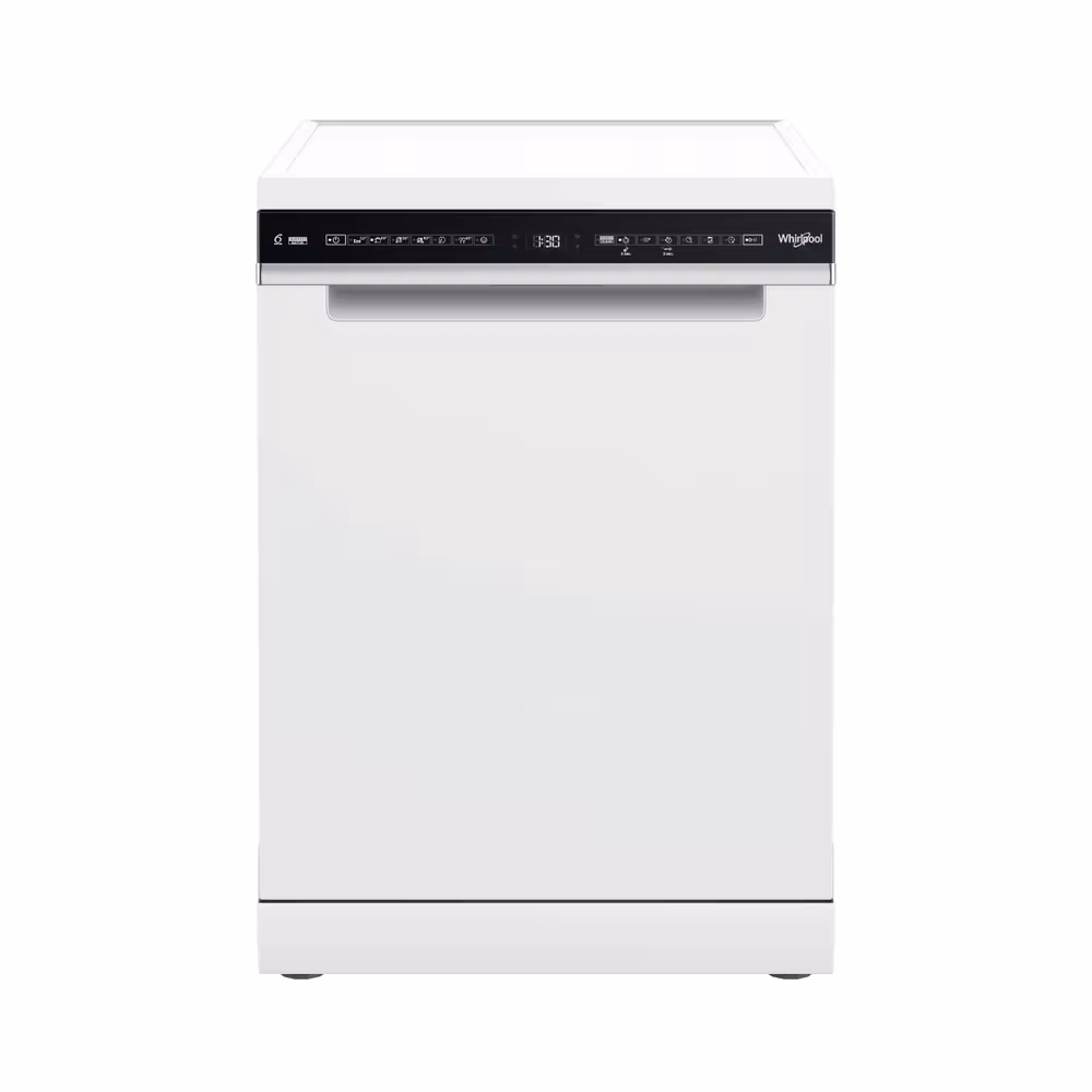 Whirlpool W7FHP31 invertermootoriga nõudepesumasin 15 komplekti, väga vaikne 41 dB, 3 korvi