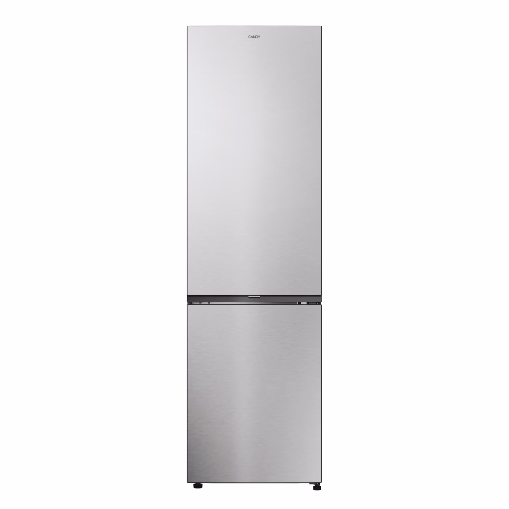 Candy ECN2CQTEX206 suure mahutavusega No Frost kombikülmik 205 cm, WiFi, 38 dB, roostevaba teras