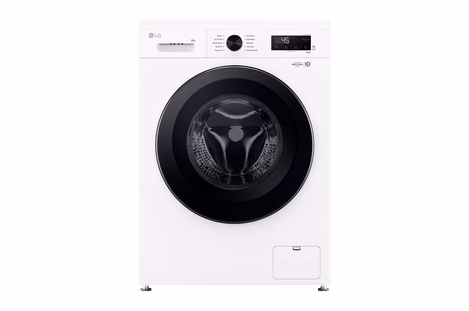 LG F4X1008NWK  otseajamiga, invertermootoriga pesumasin 8 kg,  1400 p/m,  WiFi, auruf-n, sügavusega 55 cm