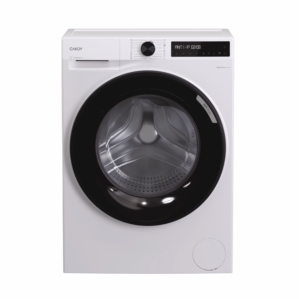 Candy BR49SBL8-S invertermootoriga kitsas pesumasin 46 cm, 9 kg, 1400 p/m, auruf-n, WiFi, A-20% energia tarbimine