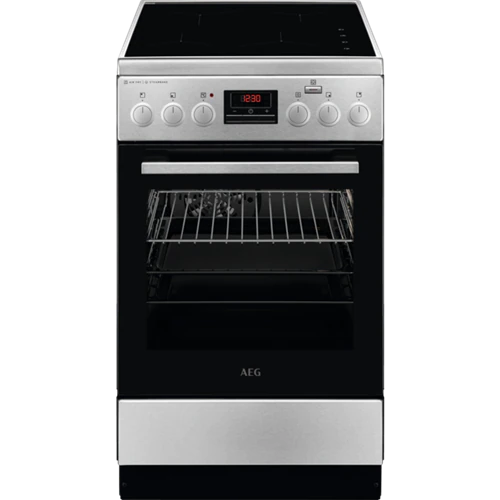 AEG CIB56481BM induktsioonpliit 50 cm, 10 f-ni, auruf-n, roostevaba teras