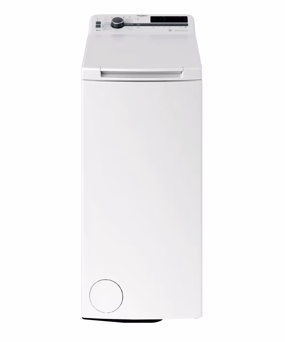 Whirlpool TDLRB6261BSEUN invertermootoriga pealtlaetav pesumasin 6 kg, 1200 p/m