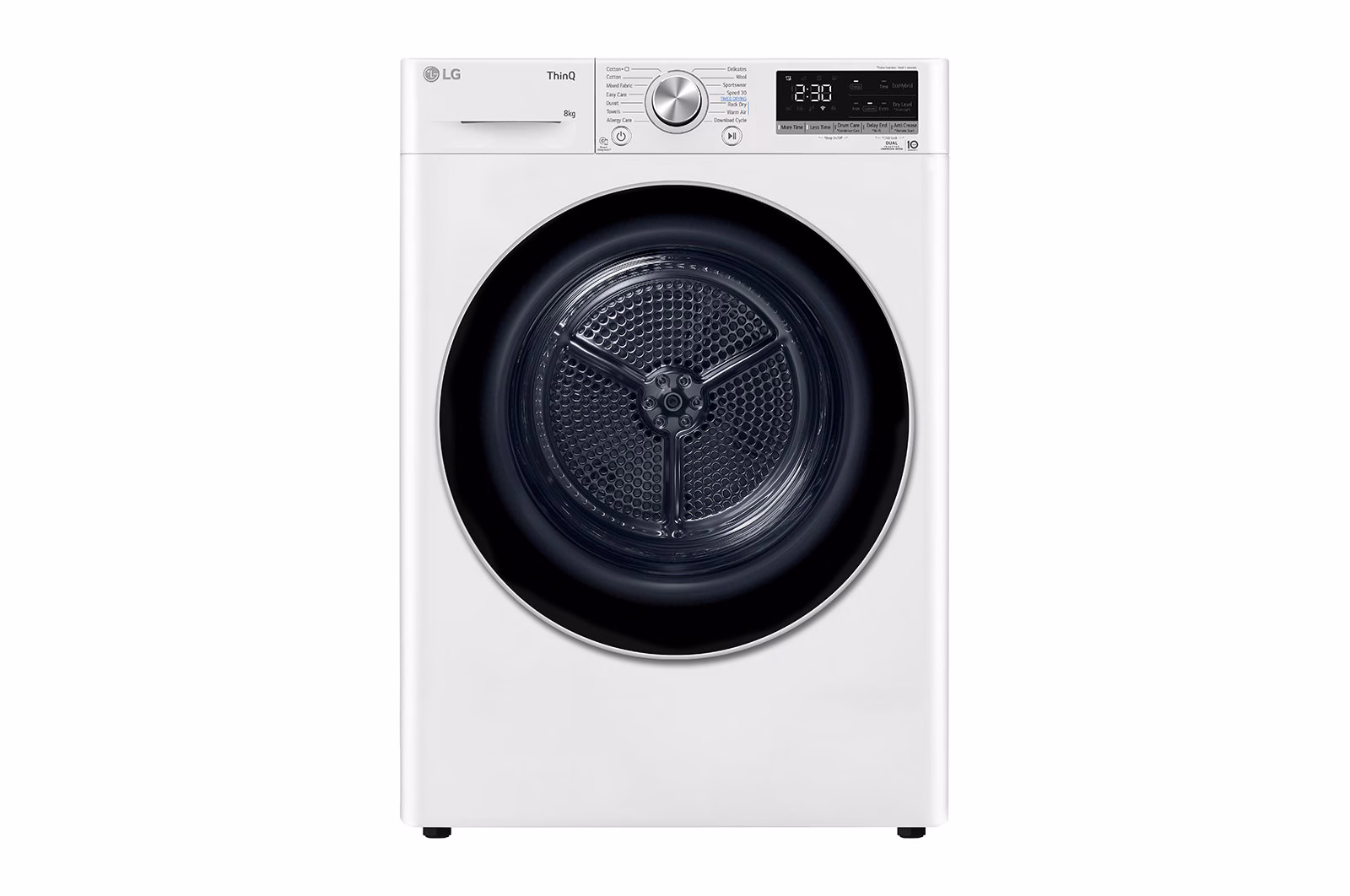 LG RH80V9AV3N Dual soojuspumbaga pesukuivati 8 kg, WiFi