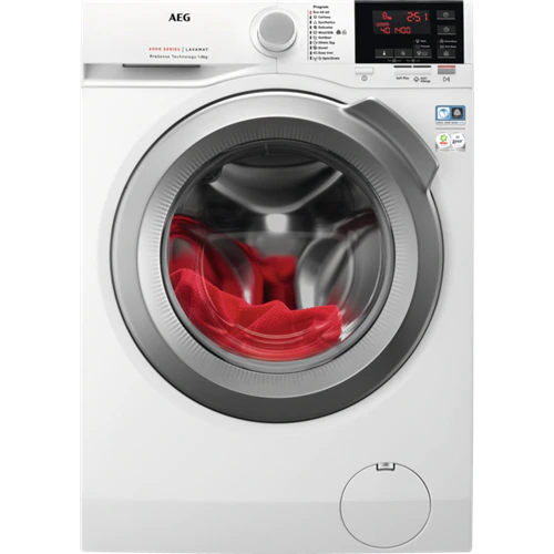 AEG L6FLG48S sügavusega 57,7 cm, invertermootoriga pesumasin 8 kg, 1400 p/m, auruf-n