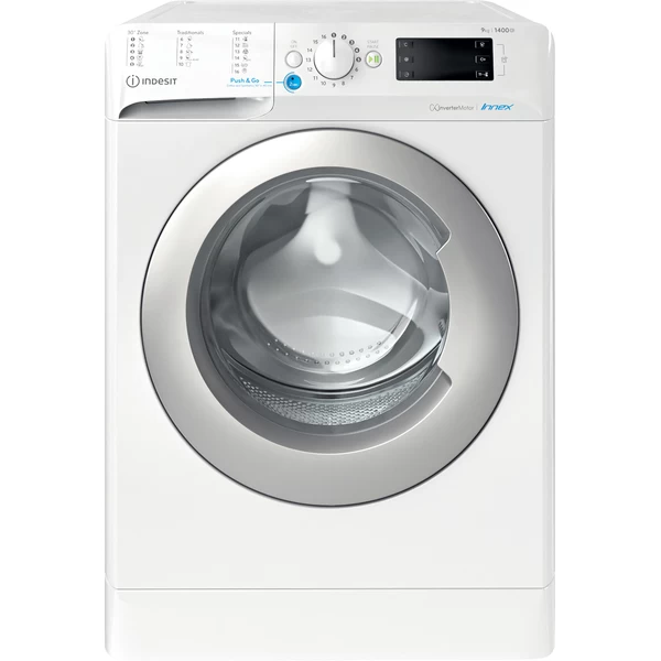 Indesit BWE91485X WSEUN  sügavusega 63 cm pesumasin 9 kg, 1400 p/m 